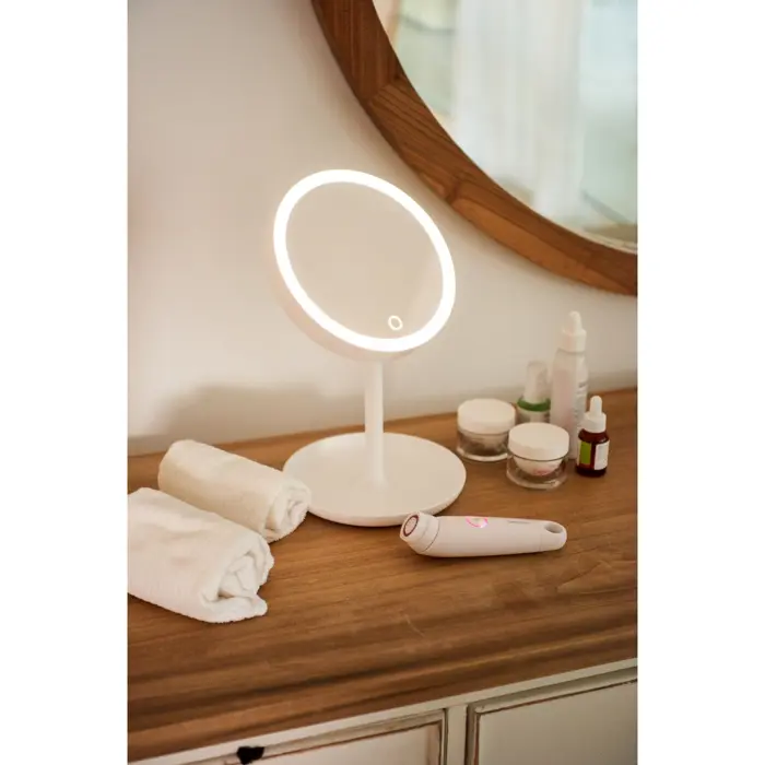 Beurer FC 45 - facial cleansing brush - white / pink