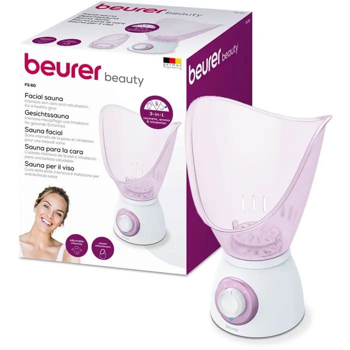 Beurer FS 60, facial sauna (white/pink)