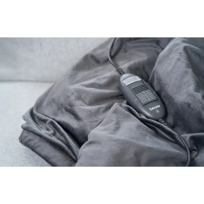 Beurer Heated Blanket HD 74 Cosy Limited Edition, Electric Blanket (black, 150 x 130 cm)