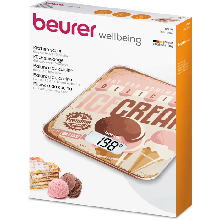 Beurer kitchen scales KS 19 Ice-cream