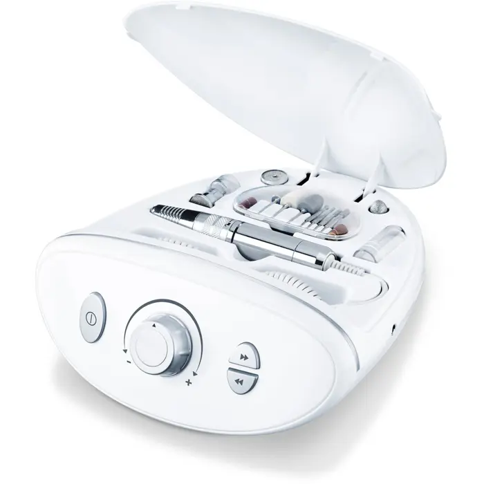 Beurer MP 100 Manicure/Pedicure Set, Nail Care (white)