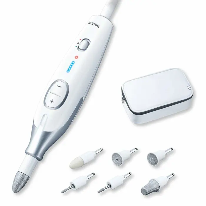 Beurer MP 42 manicure / pedicure set - nail care - white / silver