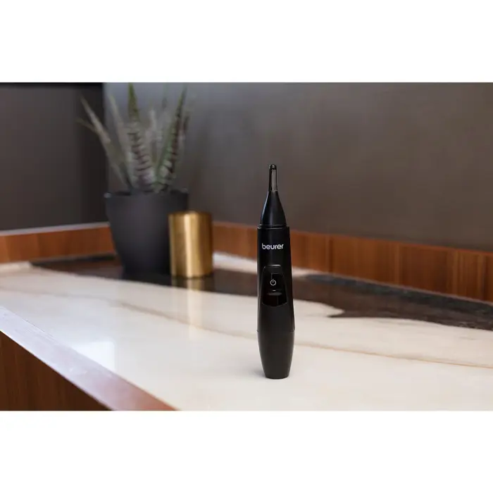 Beurer Precision Trimmer MN2X, nose/ear hair trimmer (black)
