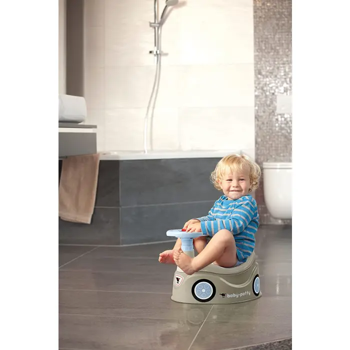 BIG Baby-Potty Grey, potty (grey/blue)