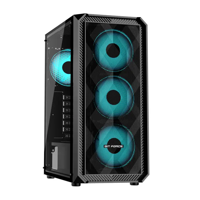 BIT FORCE Mid Tower ARGB Gaming PC kućište PALADIN ARGB-4