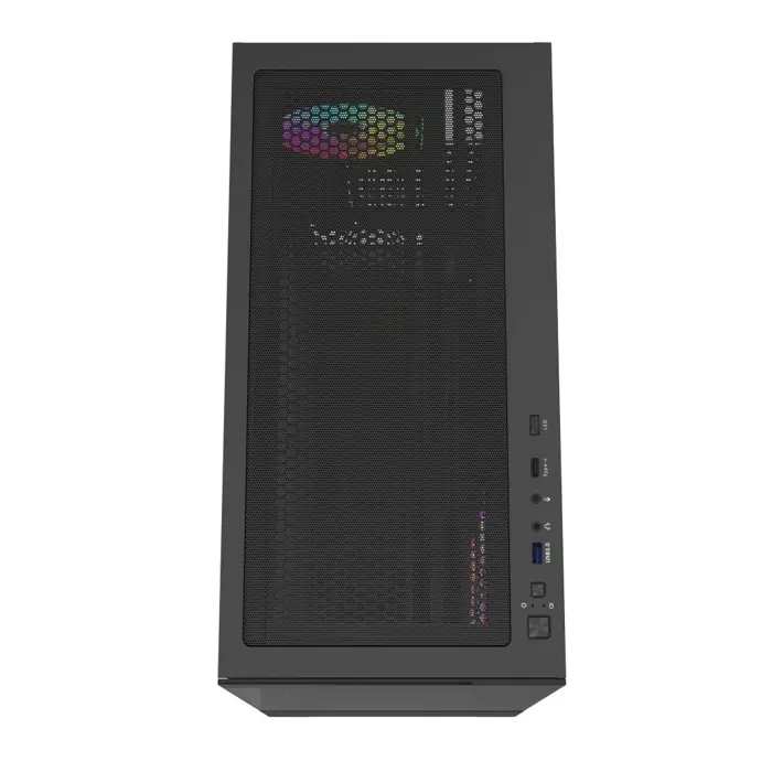 BIT FORCE Mid Tower ARGB Gaming PC kućište SPARK ARGB-TG3