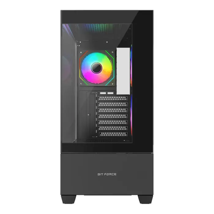 BIT FORCE Mid Tower ARGB Gaming PC kućište SPARK ARGB-TG3