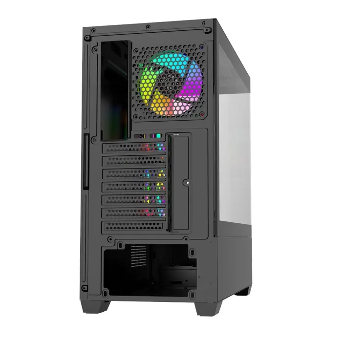 BIT FORCE Mid Tower ARGB Gaming PC kućište SPARK ARGB-TG3