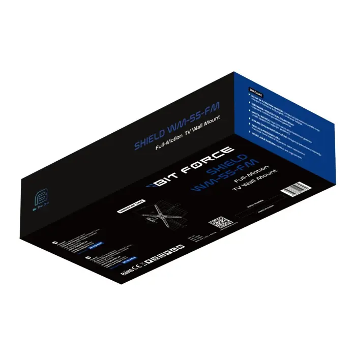 BIT FORCE nagibno-okretni nosač za TV SHIELD WM-55-FM