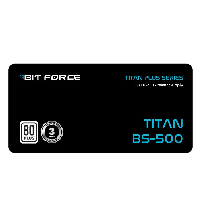 BIT FORCE napajanje 500W 80PLUS TITAN BS-500 ATX 2.31