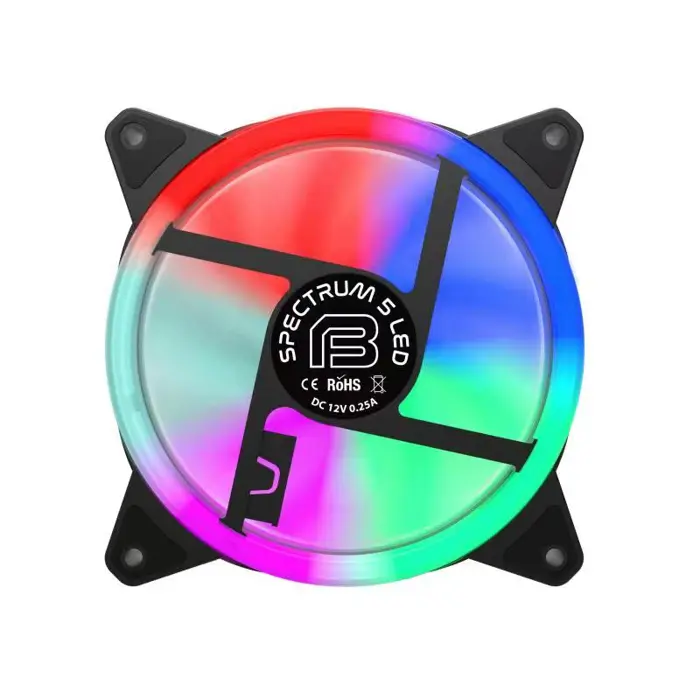 Bit Force SPECTRUM 5 LED PC hladnjak za kućište, šareni