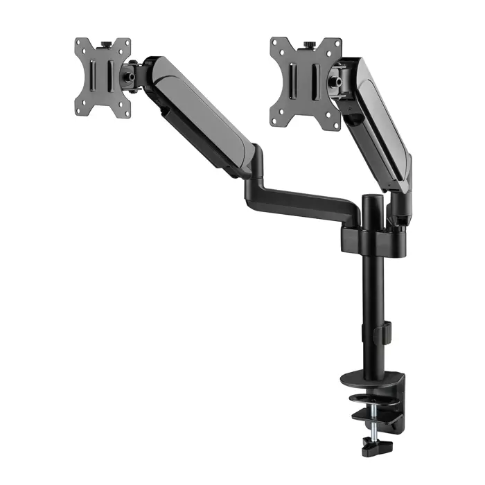BIT FORCE stolna ručka za 2 monitora s plinskom oprugom BRACKET DMG-32-2M