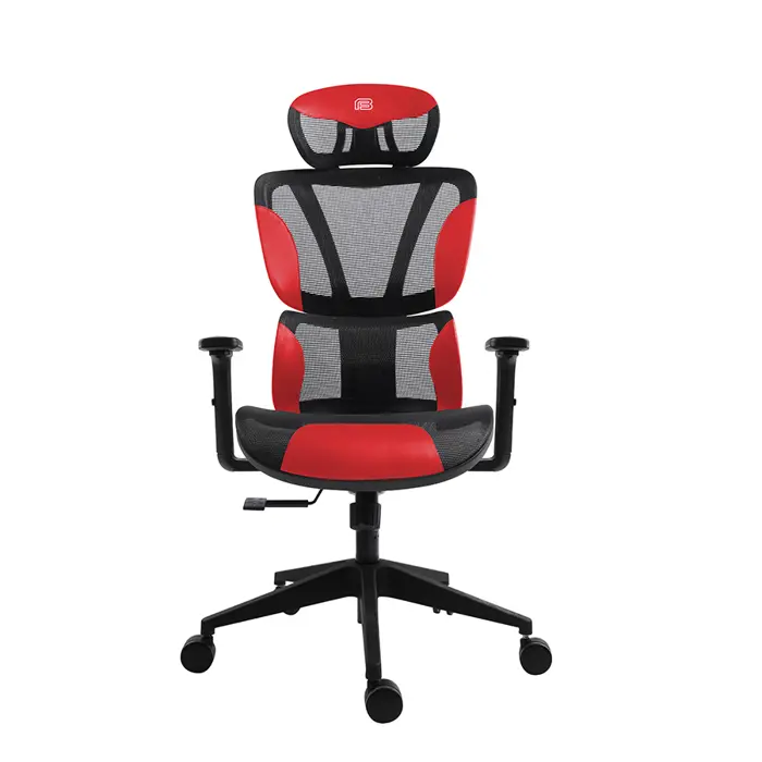 BIT FORCE uredska stolica ROYAL LM-2D crno/crvena