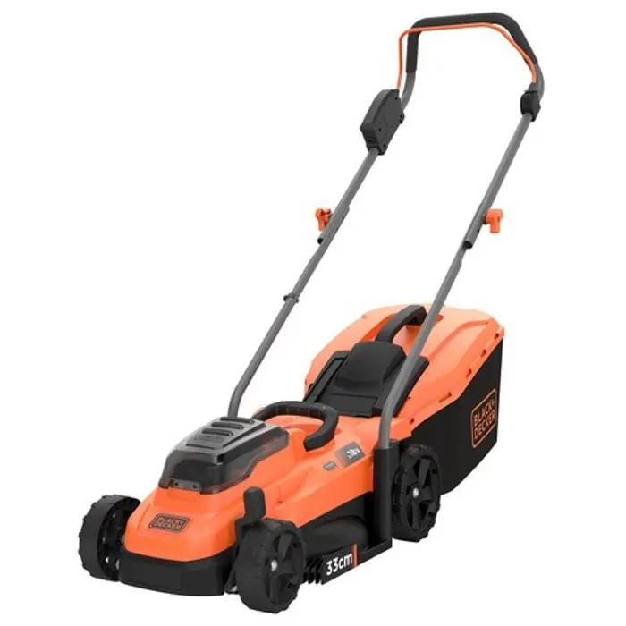 Black & Decker BCMW3318L2 Push lawn mower Battery Black, Orange