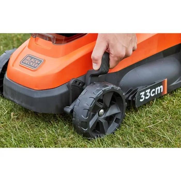 Black & Decker BCMW3318L2 Push lawn mower Battery Black, Orange