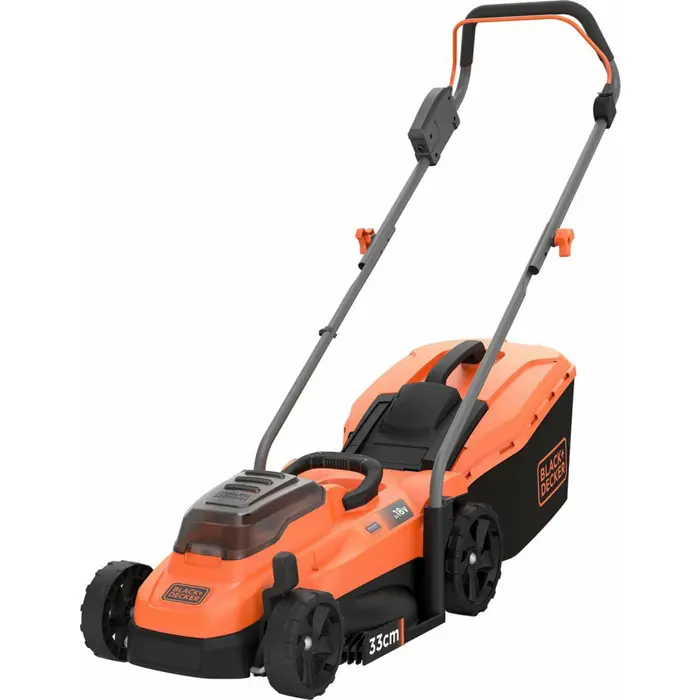 Black & Decker BCMW3318L2 Push lawn mower Battery Black, Orange