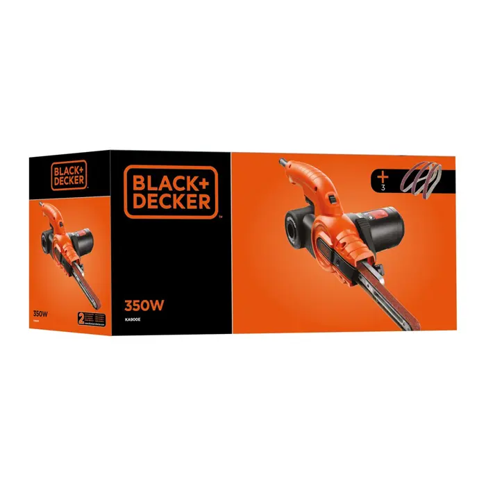 Black & Decker KA900E portable sander Belt sander 350 W