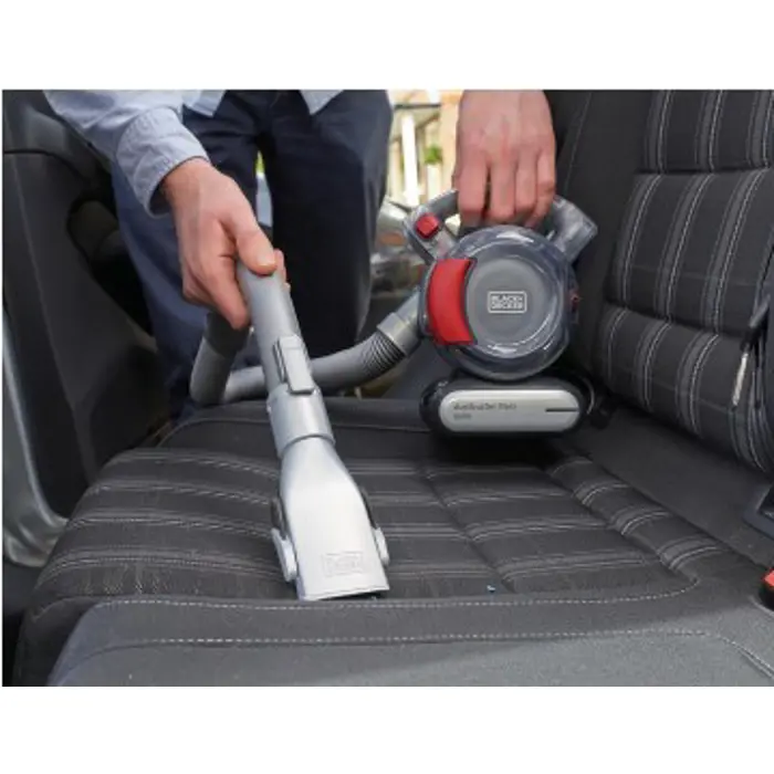 Black & Decker PD1200AV handheld vacuum Grey, Red Bagless