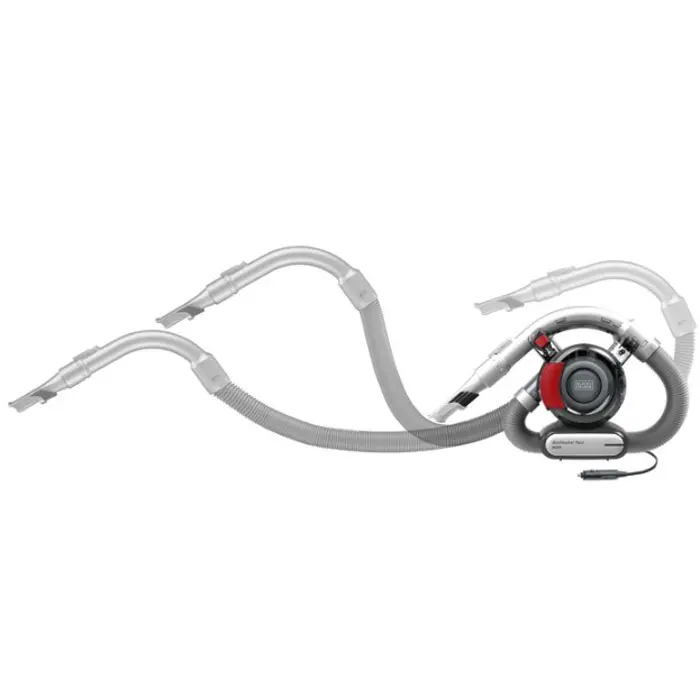 Black & Decker PD1200AV handheld vacuum Grey, Red Bagless