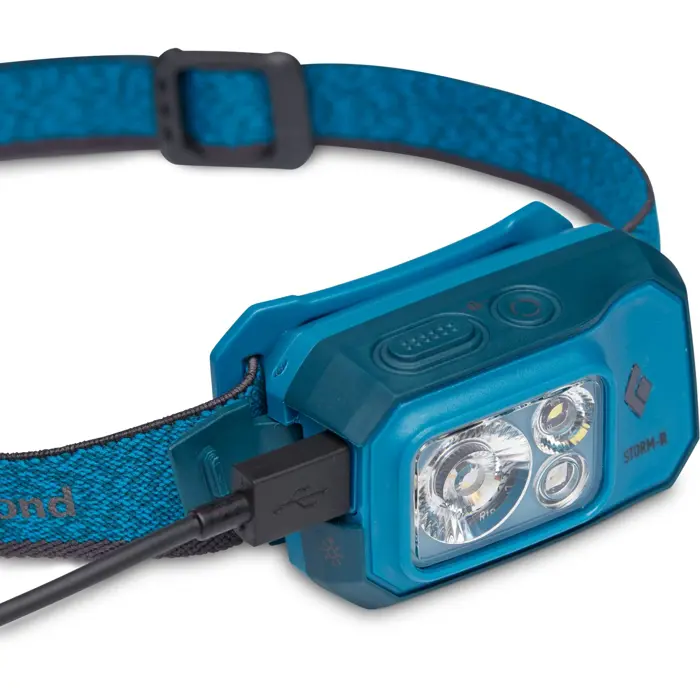 Black Diamond Storm 500-R headlamp, LED light (blue)