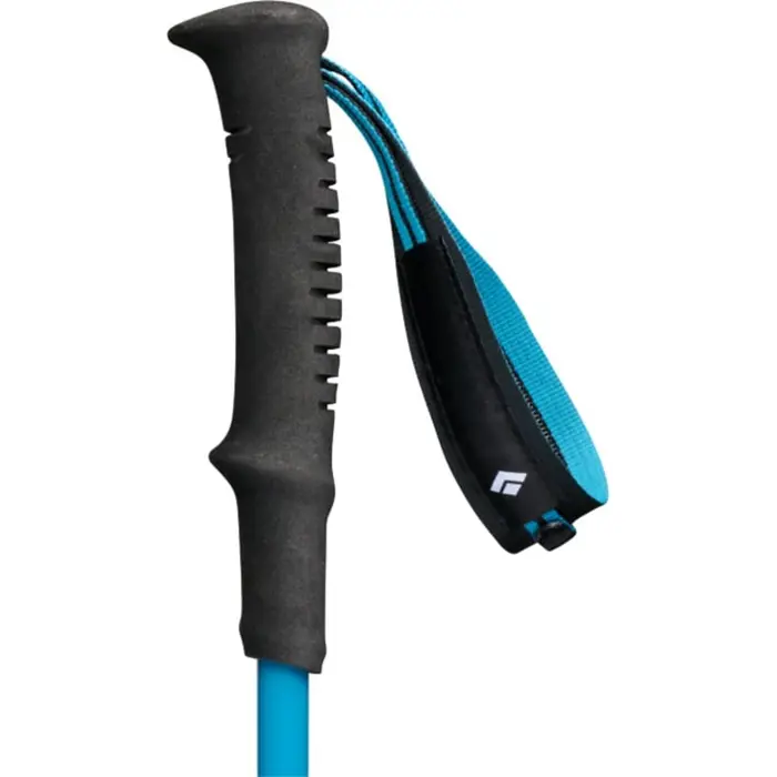 Black Diamond Trekking Poles Distance Carbon FLZ (anthracite/blue, 1 pair, 110-125 cm)