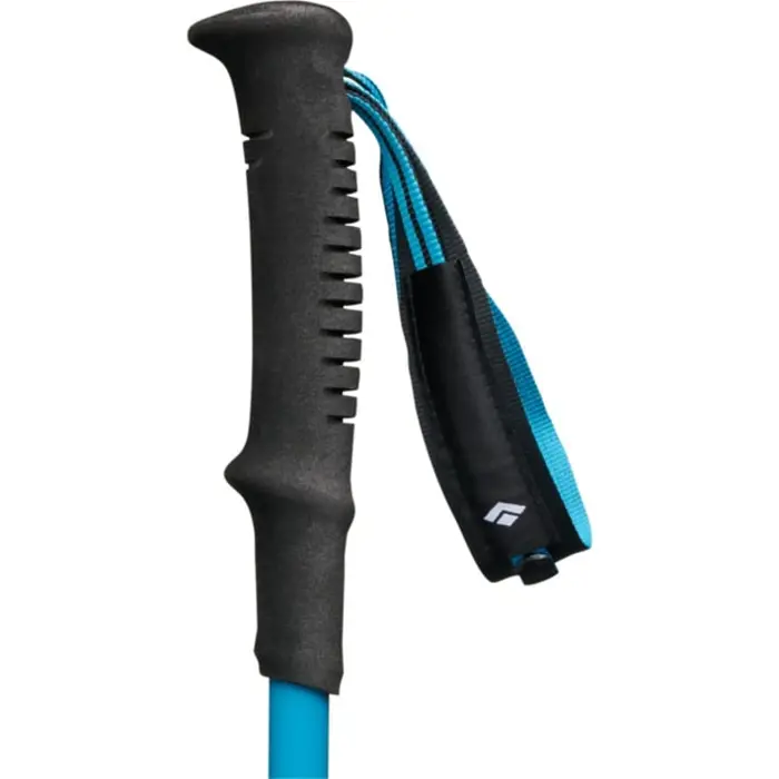 Black Diamond Trekking Poles Distance Carbon Z (anthracite/blue, 1 pair, 120 cm)