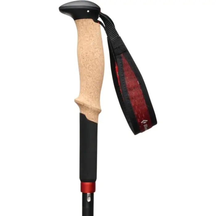 Black Diamond Trekking Poles Pursuit Carbon Z (anthracite/orange, 1 pair, 120 cm)
