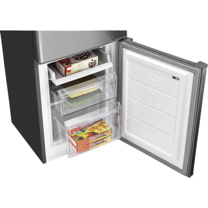 Bomann KG 7359, fridge/freezer combination (stainless steel)