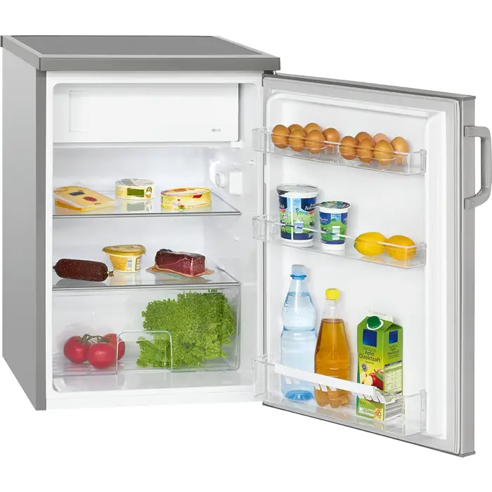 Bomann KS 2194.1, refrigerator (stainless steel)