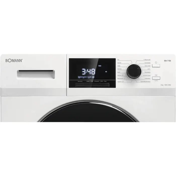 Bomann WA 7196, washing machine white