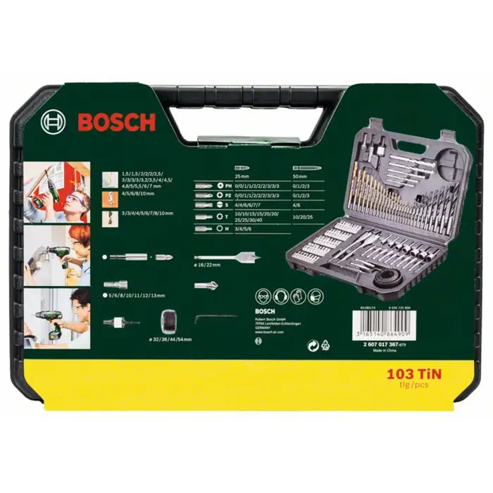Bosch 103-part V-Line Titanium drill - 2607017367