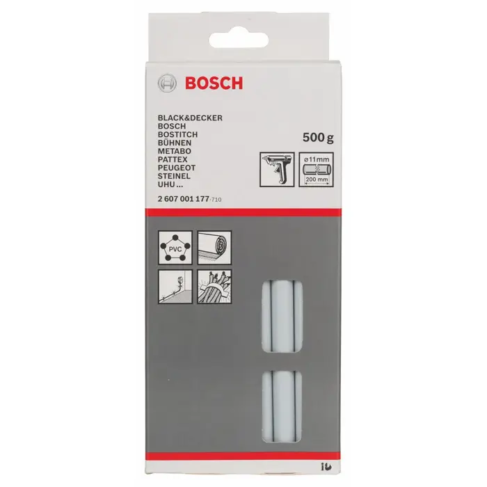 Bosch 11x200mm gray adhesive cartridge 500g
