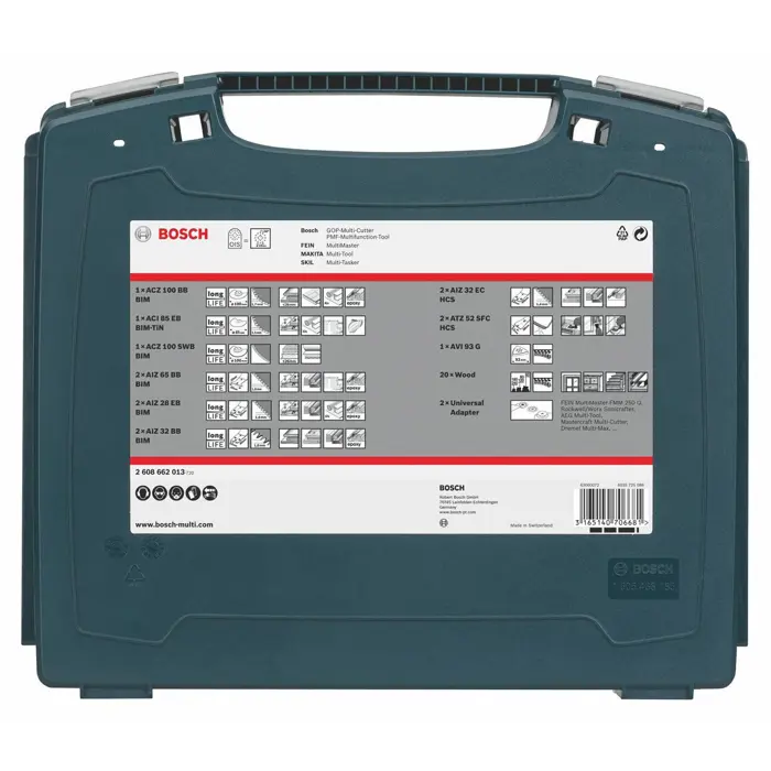 Bosch and-Boxx Pro Set 36 pieces blue