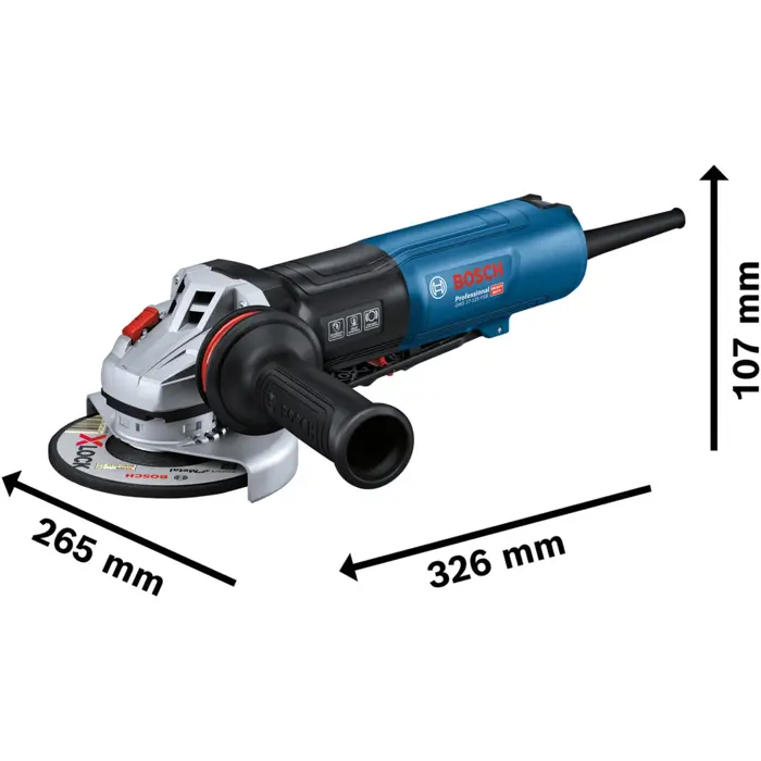 Bosch angle grinder GWS 17-125 PSB Professional (blue/black, 1,700 watts)