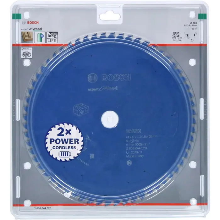 Bosch circular saw blade EfW 305x30x2.2 / 1.6x60T - 2608644528
