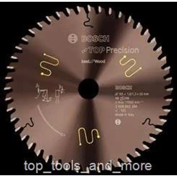 Bosch Circular Saw Blade Top Precision 165x20