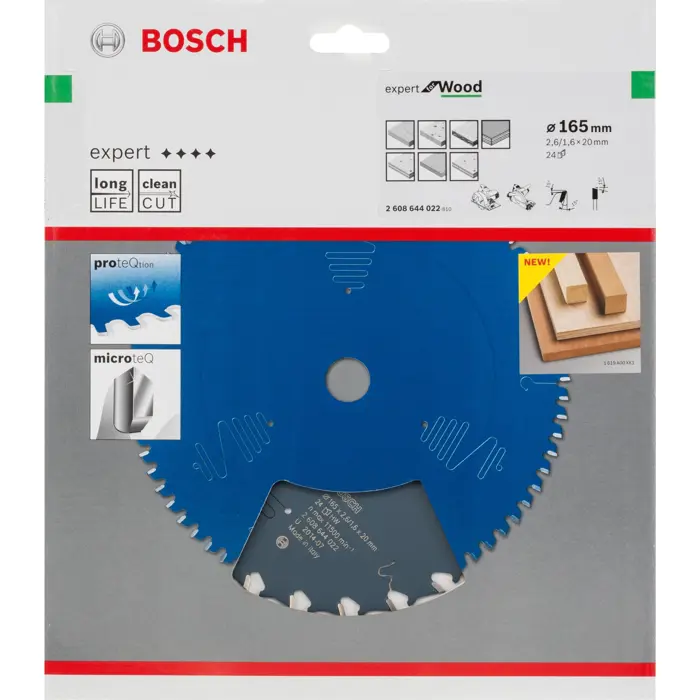 Bosch circular saw blades - various types