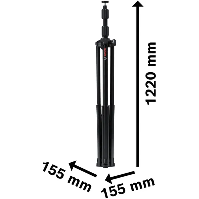 Bosch construction light tripod GLT 300-40 Professional (black, 5/8" thread (M10))