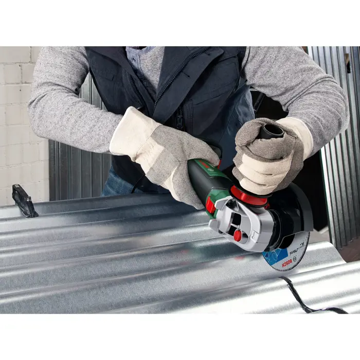 Bosch cordless angle grinder AdvancedGrind 18V-80, 18V (green/black, without battery and charger, POWER FOR ALL ALLIANCE)
