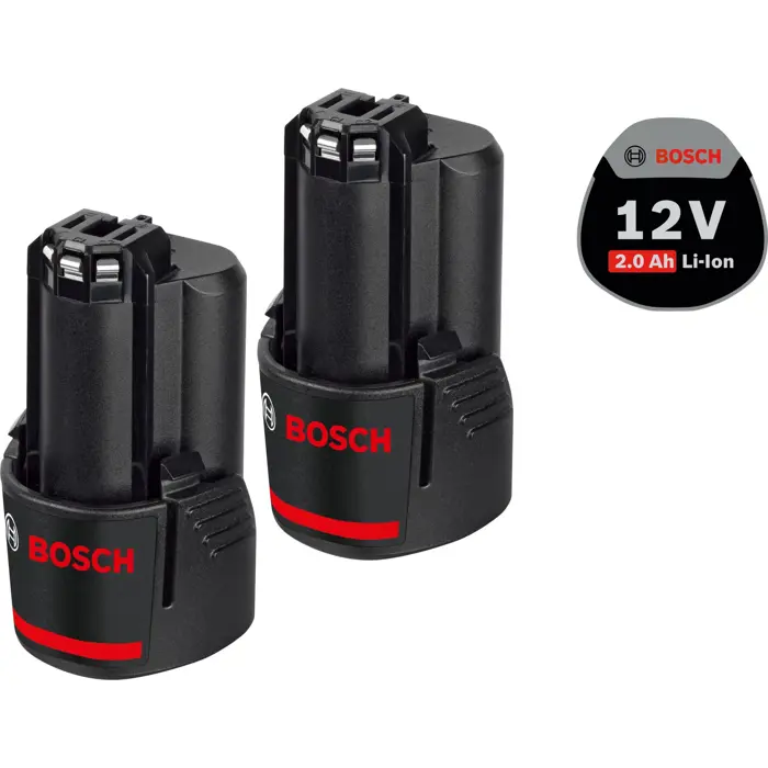 Bosch Cordless Angle GWB 12V-10 Professional, 12V (blue / black, L-BOXX, 2x Li-ion battery 2,0Ah)