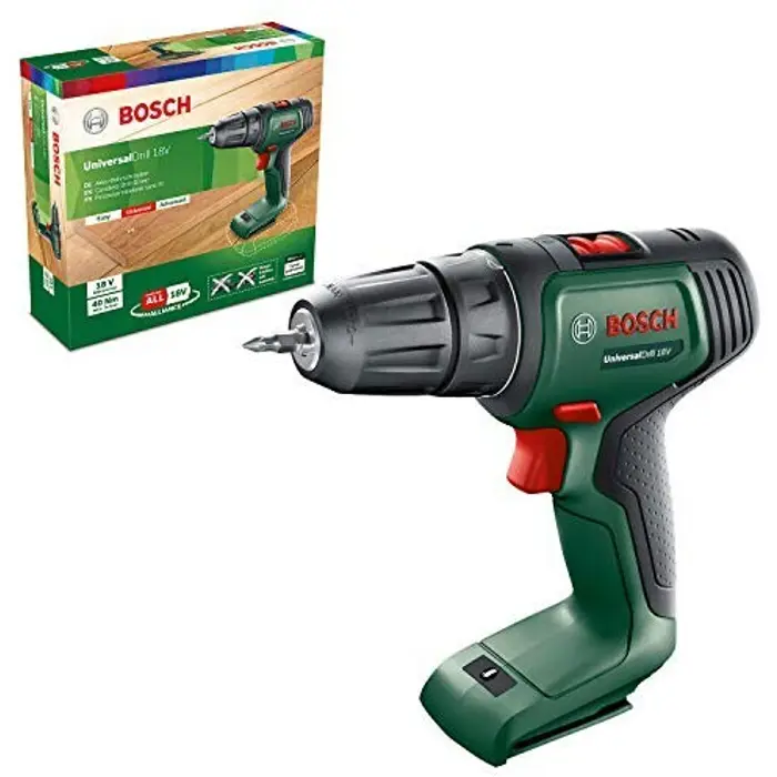 Bosch Cordless Drill UniversalDrill 18V (green/black, without battery and charger)