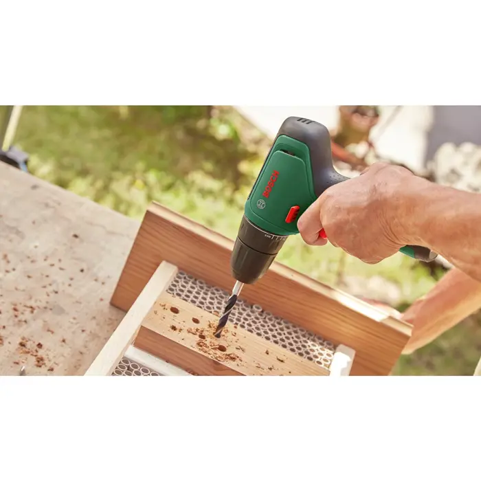 Bosch cordless drill/screwdriver EasyDrill 1200 (green/black, Li-ion battery 1.5Ah, case)