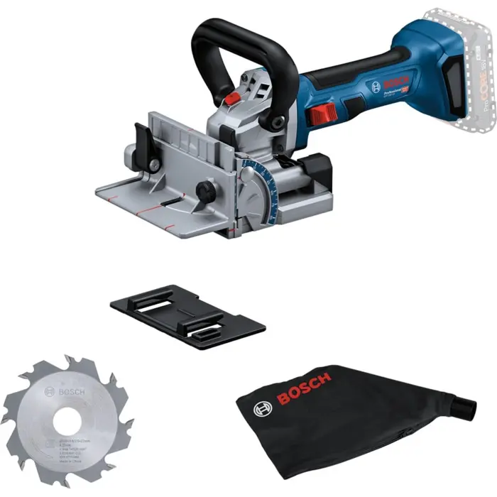 Bosch cordless flat dowel cutter GFF 18V-22 Professional Solo, 18 volt (blue/black, without battery and charger, in L-BOXX)