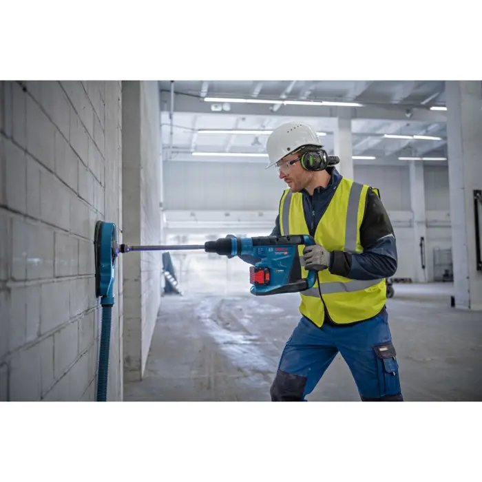 Bosch cordless hammer drill BITURBO GBH 18V-40 C Professional, 18Volt (blue/black, 2x battery ProCORE18V 5.5Ah, in XL-BOXX)