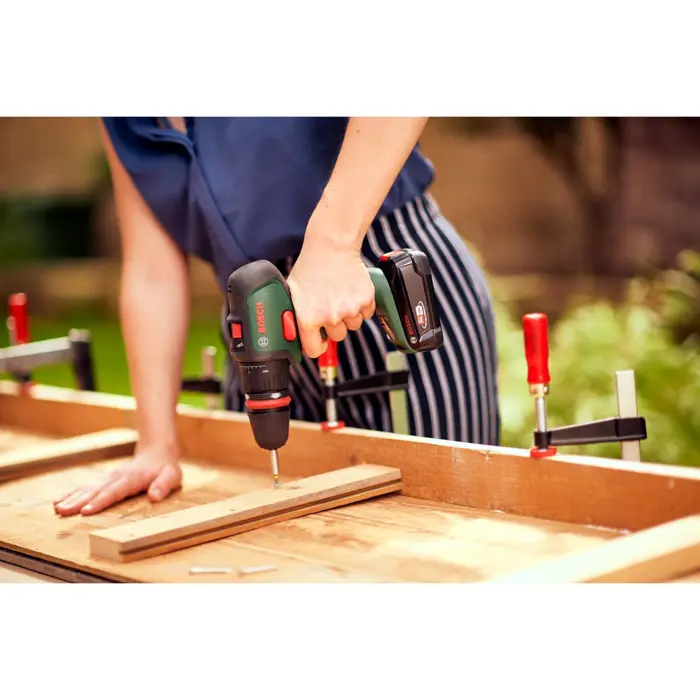 Bosch cordless impact drill AdvancedImpact 18 (green/black, 2x Li-ion battery 1.5Ah, case, POWER FOR ALL ALLIANCE)