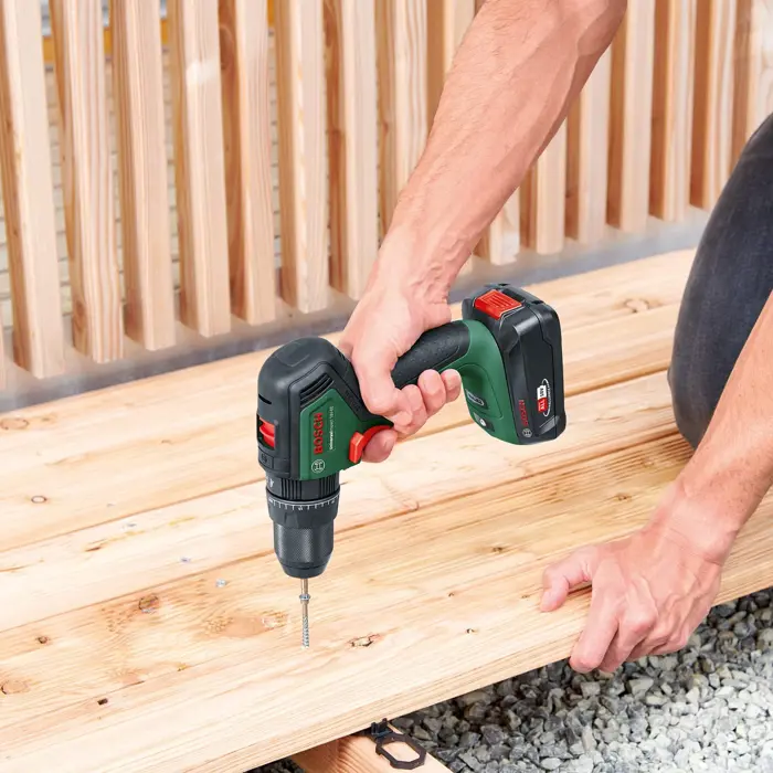 Bosch cordless impact drill UniversalImpact 18V-60 (green/black, 2x Li-ion battery 2.0Ah, case, POWER FOR ALL ALLIANCE)