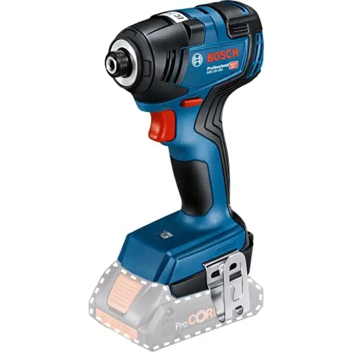 Bosch cordless impact wrench GDR 18V-200 Professional solo, 18 volts (blue/black, without battery and charger, L-BOXX)