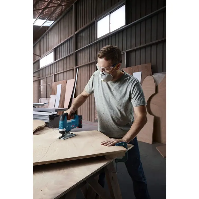 Bosch cordless jigsaw GST 18V-125 B Professional solo, 18 volts (blue/black, without battery and charger)