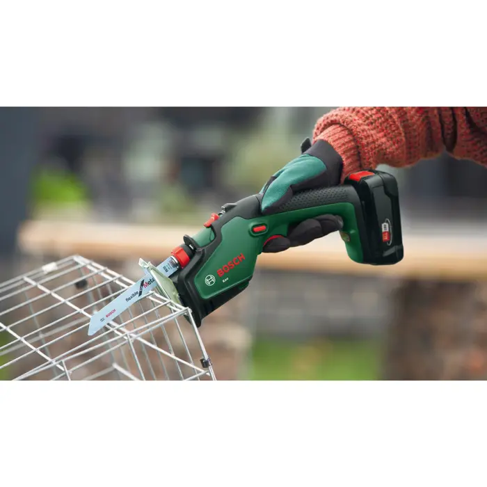 Bosch cordless pruning saw Keo, 18V (green/black, Li-ion battery 2.0Ah, POWER FOR ALL ALLIANCE)