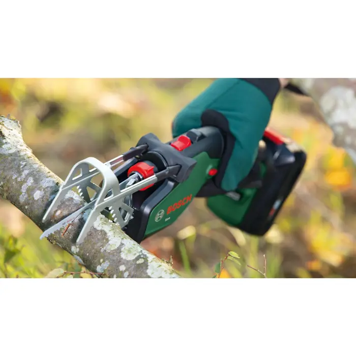 Bosch cordless pruning saw Keo, 18V (green/black, Li-ion battery 2.0Ah, POWER FOR ALL ALLIANCE)